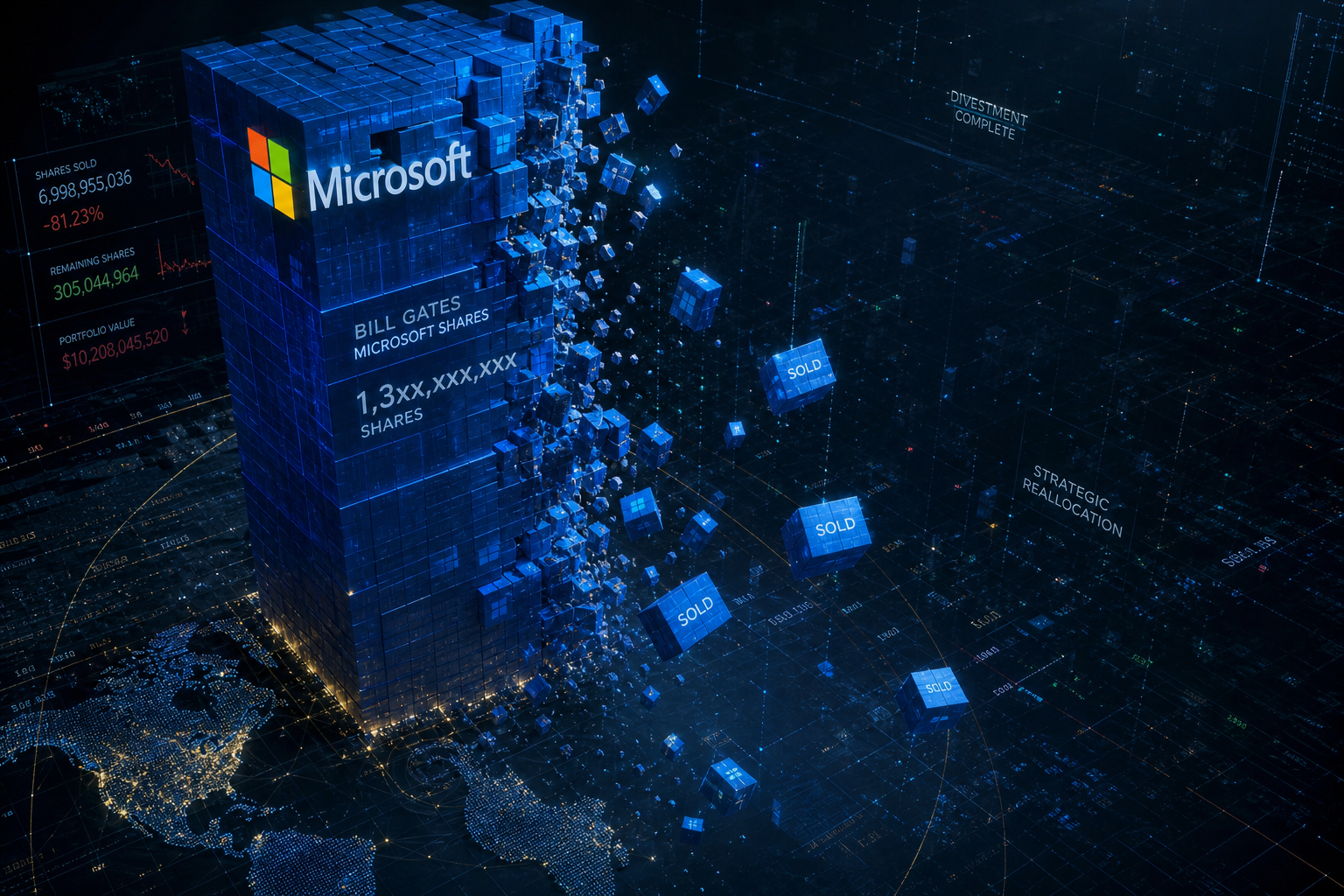 Gates Foundation Sells All Remaining Microsoft Shares.